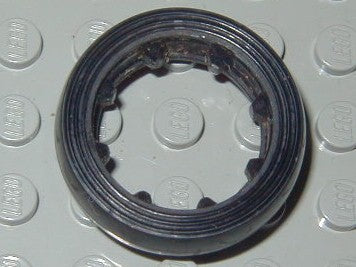 LEGO 132teeth Tire Smooth - Small Solid with Teeth - Main Product Image