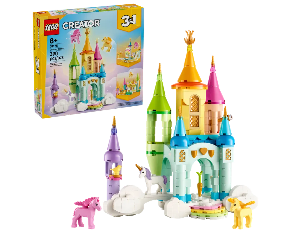LEGO Creator 31175 - Unicorn Castle - Authentic LEGO Set Main Image