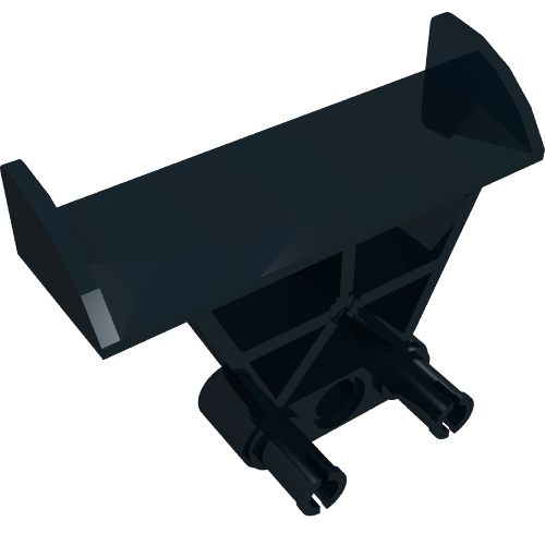 LEGO 30626 Vehicle, Spoiler 3 x 4 x 6 in Black - Authentic LEGO Part