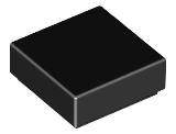 LEGO 3070 Tile 1 x 1 in Black - Authentic LEGO Part