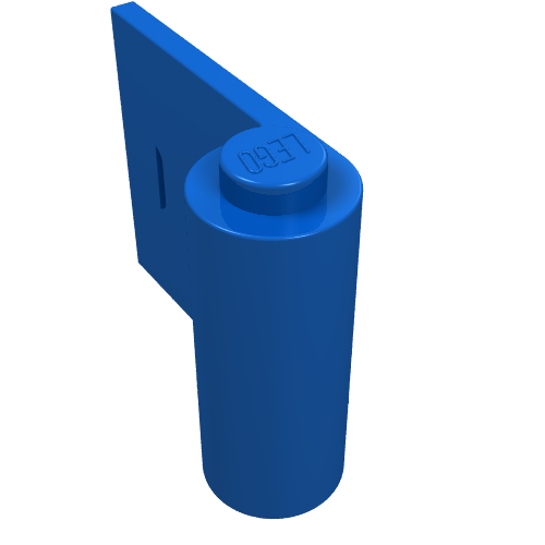 LEGO 3189 Door 1 x 3 x 2 Left in Blue - Authentic LEGO Part