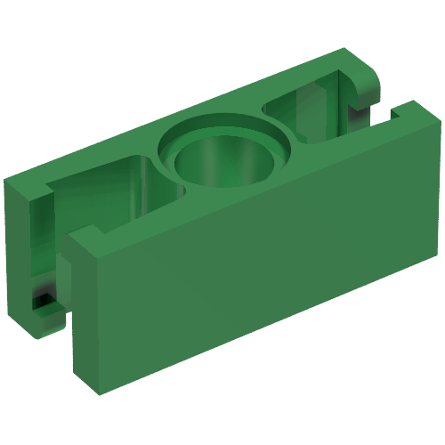 LEGO 32210 Znap Beam 3, 1 Hole in Green - Authentic LEGO Part