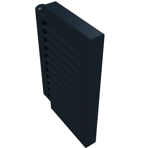 LEGO 3582 Shutter for Window 1 x 2 x 2 in Black - Authentic LEGO Part