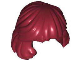 LEGO 36037 Minifigure, Hair Female Mid-Length Combed Behind Ear - Main Product Image