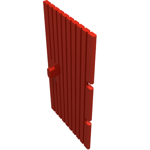 LEGO 3644 Door 1 x 4 x 6 in Red - Authentic LEGO Part