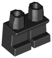 LEGO 41879 Legs Short in Black - Authentic LEGO Part