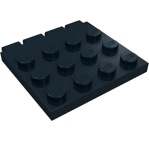 LEGO 4213 Hinge Vehicle Roof 4 x 4 in Black - Authentic LEGO Part