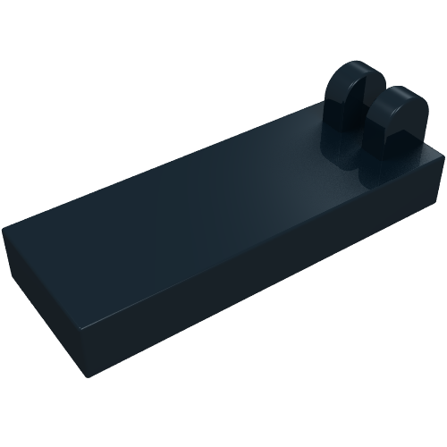 LEGO 4531 Hinge Tile 1 x 2 1/2 with 2 Fingers on Top in Black - Authentic LEGO Part