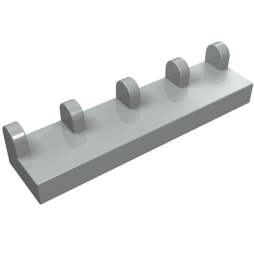 LEGO 4625 Hinge Tile 1 x 4 in Light Gray - Authentic LEGO Part
