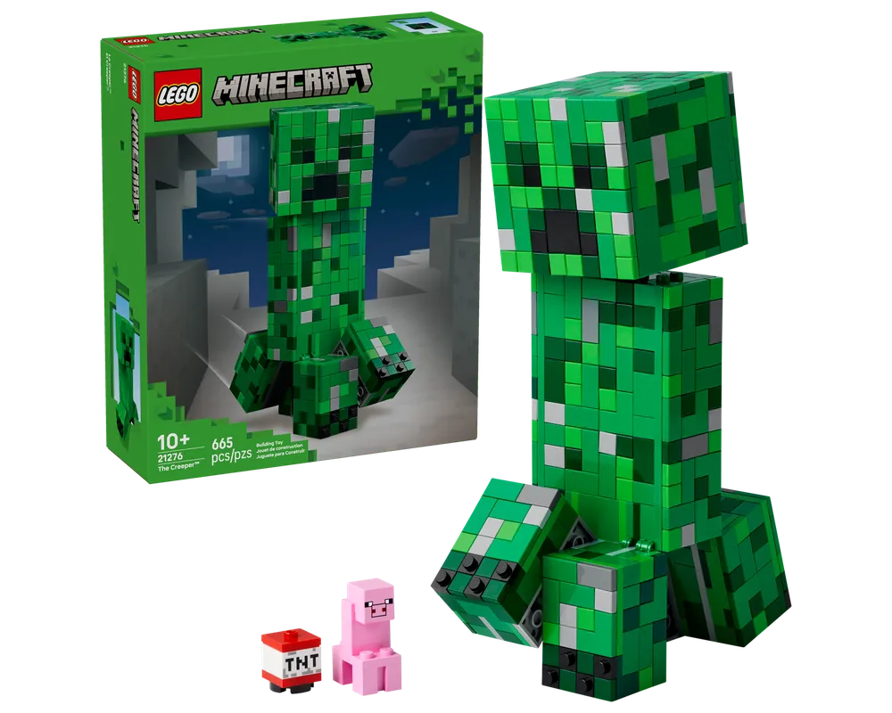 LEGO Minecraft 21276 - The Creeper - Authentic LEGO Set Main Image