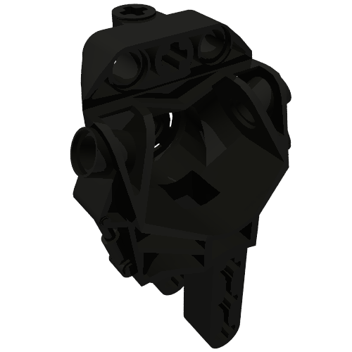 LEGO 47305 Bionicle Toa Metru Torso in Black - Authentic LEGO Part