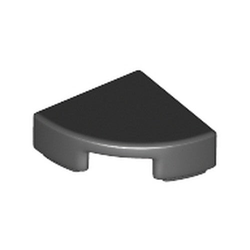 LEGO 25269 Tile, Round 1 x 1 Quarter in Black - Authentic LEGO Part