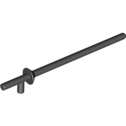 LEGO 3849 Minifigure, Weapon Lance in Black - Authentic LEGO Part