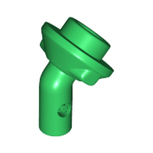 LEGO 65578 Bar 1L with Angled Hollow Stud in Green - Authentic LEGO Part