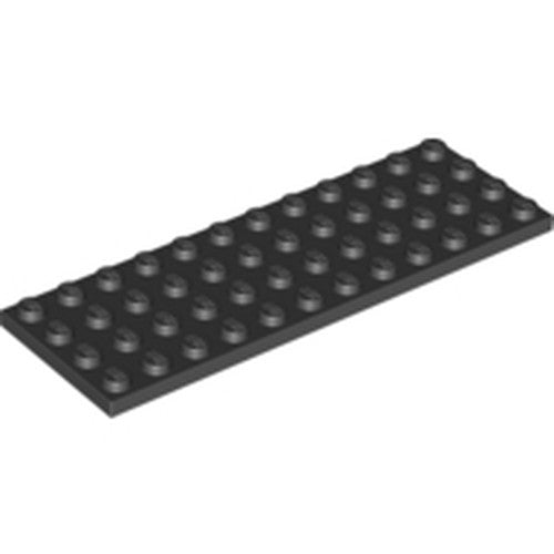 LEGO 3029 Plate 4 x 12 in Black - Authentic LEGO Part