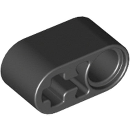 LEGO 60483 Technic, Liftarm Thick 1 x 2 - Axle Hole in Black - Authentic LEGO Part