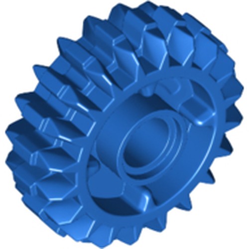 LEGO 35185 Technic, Gear 20 Tooth Double Bevel with Clutch on Both Sides - Main Product Image