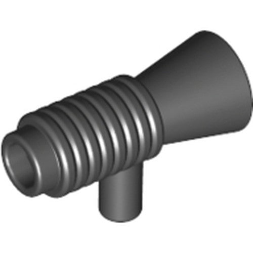 LEGO 4349 Minifigure, Utensil Loudhailer / Megaphone / SW Blaster in Black - Authentic LEGO Part