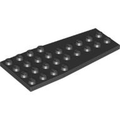 LEGO 2413 Wedge, Plate 4 x 9 without Stud Notches in Black - Authentic LEGO Part