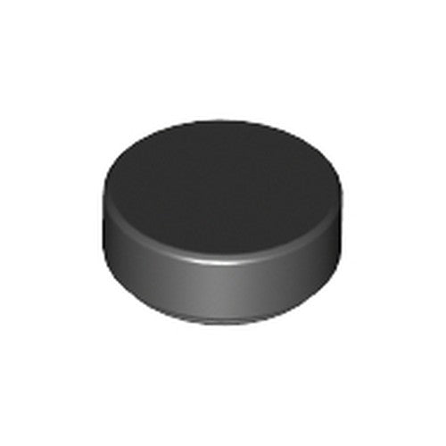LEGO 98138 Tile, Round 1 x 1 in Black - Authentic LEGO Part