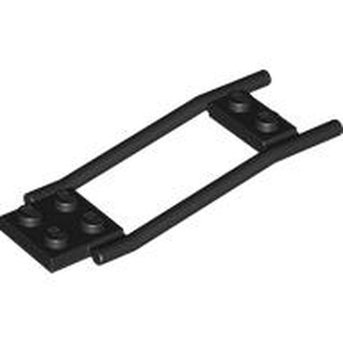 LEGO 2397 Horse Hitching / Harness Traces in Black - Authentic LEGO Part