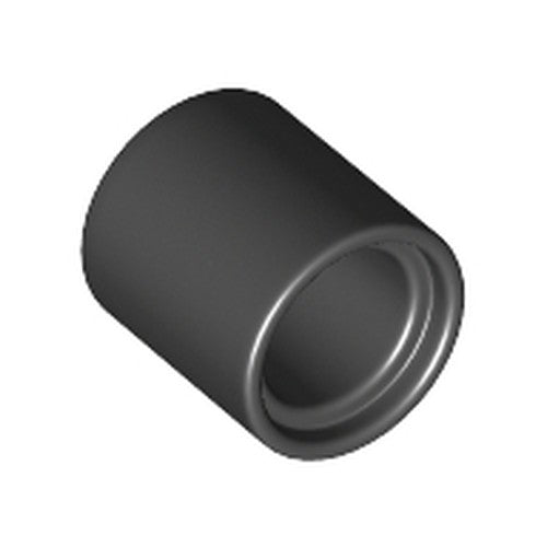 LEGO 18654 Light Bluish Gray Technic, Liftarm Thick 1 x 1 (Spacer) in Black - Authentic LEGO Part