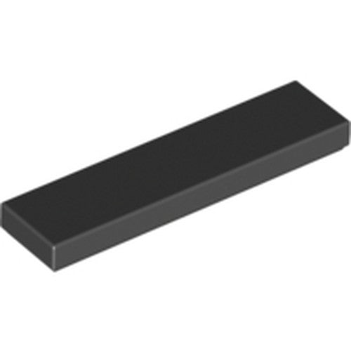 LEGO 2431 Tile 1 x 4 in Black - Authentic LEGO Part