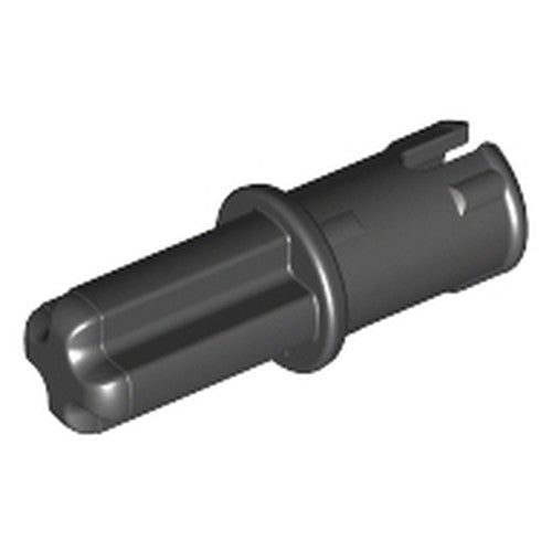 LEGO 43093 Technic, Axle 1L with Pin with Friction Ridges in Black - Authentic LEGO Part