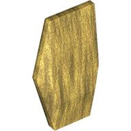 LEGO 28220 Large Figure Armor Plate Small in Pearl Gold - Authentic LEGO Part