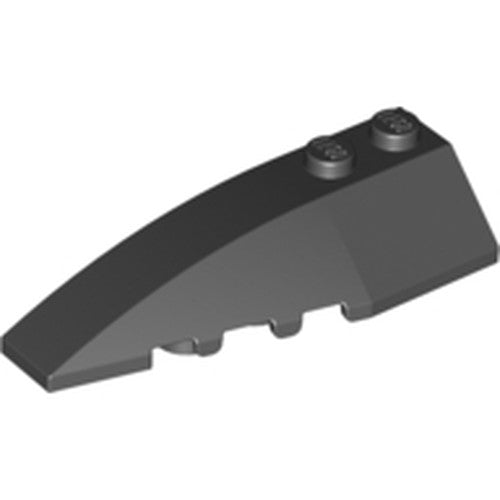 LEGO 41748 Wedge 6 x 2 Left in Black - Authentic LEGO Part