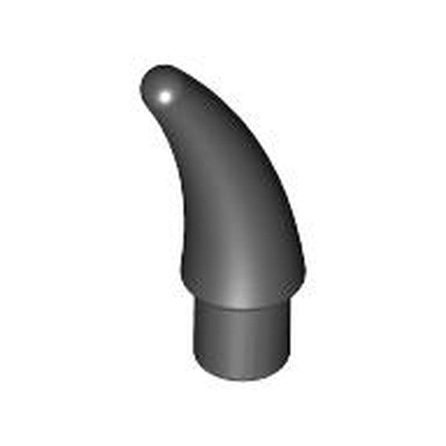 LEGO 53451 Barb / Claw / Horn / Tooth - Small in Black - Authentic LEGO Part