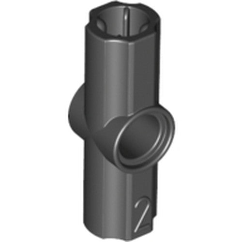 LEGO 32034 Technic, Axle and Pin Connector Angled #2 - 180 degrees in Black - Authentic LEGO Part