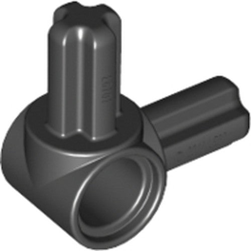 LEGO 10197 Technic, Axle and Pin Connector Hub with 2 Perpendicular Axles in Black - Authentic LEGO Part