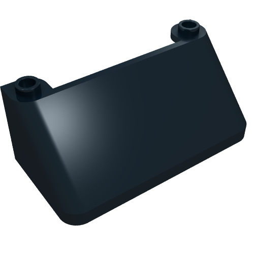 LEGO 92583 Windscreen 3 x 6 x 2 in Trans-Brown - Authentic LEGO Part