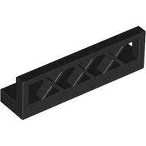 LEGO 3633 Fence 1 x 4 x 1 Lattice in Black - Authentic LEGO Part
