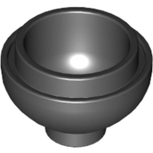 LEGO 15395 Brick, Round 2 x 2 Dome Bottom in Black - Authentic LEGO Part