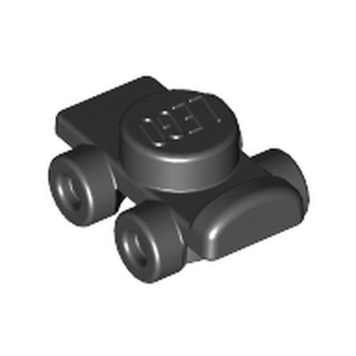 LEGO 11253 Minifigure Footgear Roller Skate in Black - Authentic LEGO Part