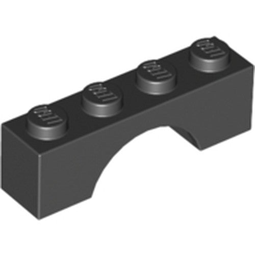 LEGO 3659 Arch 1 x 4 in Black - Authentic LEGO Part