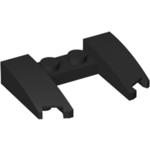 LEGO 11291 Wedge 3 x 4 x 2/3 Curved with Cutout in Black - Authentic LEGO Part