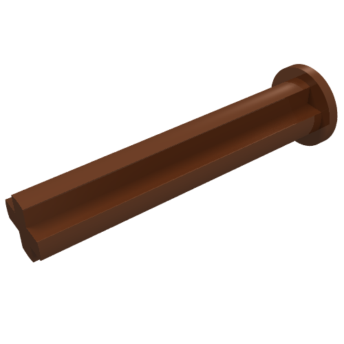 LEGO 24316 Technic, Axle 3L with Stop - Main Product Image