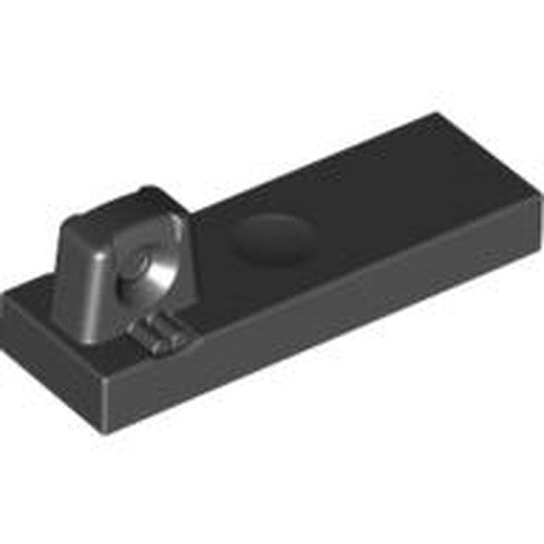 LEGO 44300 Hinge Tile 1 x 3 Locking with 1 Finger on Top in Black - Authentic LEGO Part