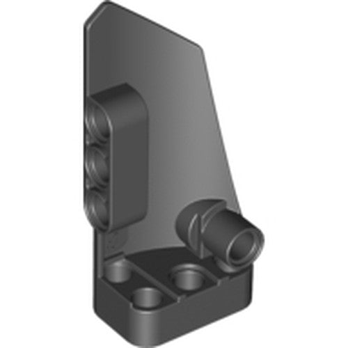LEGO 64683 Technic, Panel Fairing # 3 Small Smooth Long, Side A in Black - Authentic LEGO Part