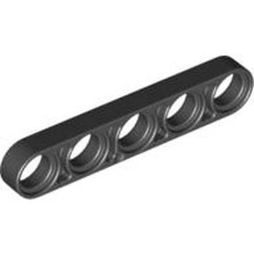 LEGO 32017 Technic, Liftarm Thin 1 x 5 in Black - Authentic LEGO Part