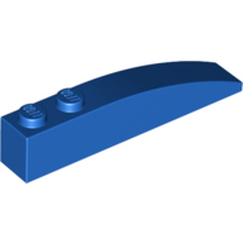 LEGO 42022 Slope, Curved 6 x 1 in Blue - Authentic LEGO Part