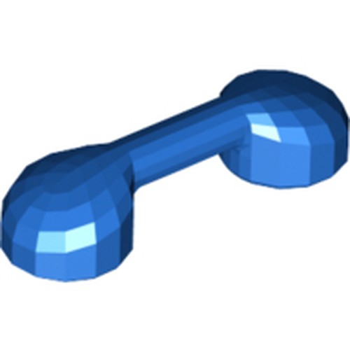 LEGO 6190 Bar 1 x 3 with 2 Stud Receptacles (Radio Handle / Telephone Handset) in Blue - Authentic LEGO Part