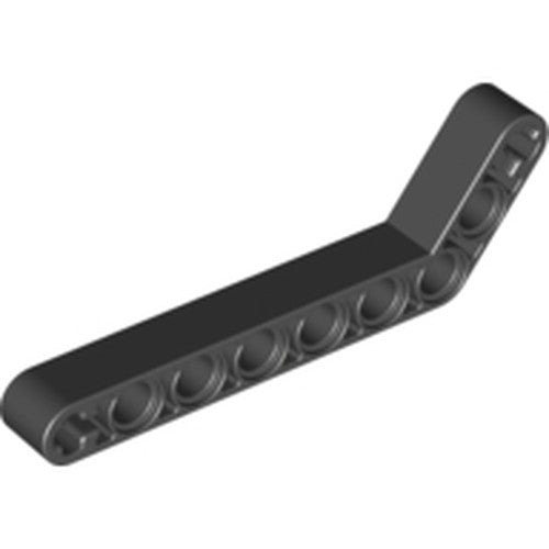 LEGO 32271 Technic, Liftarm, Modified Bent Thick 1 x 9 (7 - 3) in Black - Authentic LEGO Part