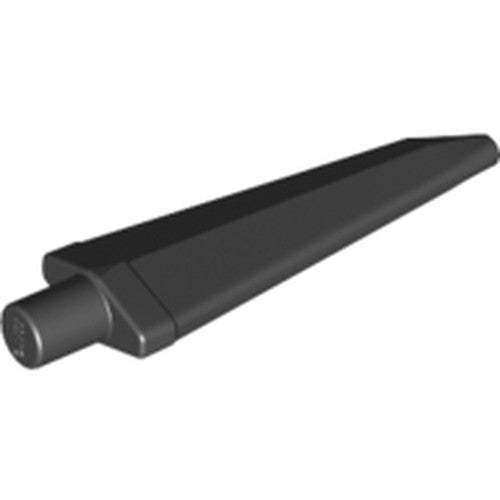 LEGO 64727 Minifigure, Weapon Sword, Spike Flexible 3.5L with Bar End in Black - Authentic LEGO Part