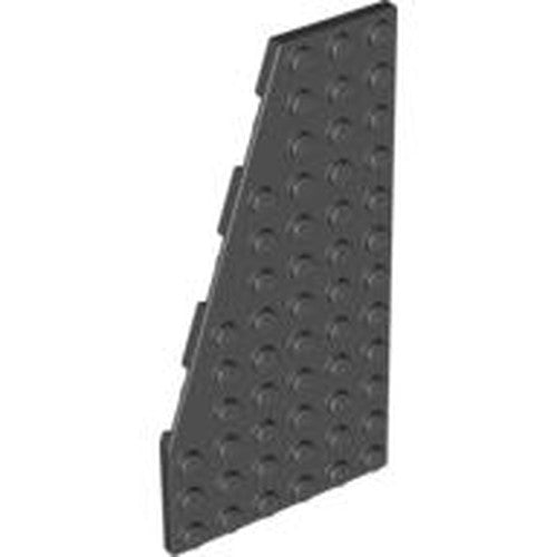 LEGO 30355 Wedge, Plate 12 x 6 Left in Black - Authentic LEGO Part