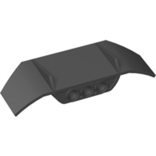 LEGO 61073 Technic, Panel Car Spoiler 3 x 8 with Three Holes in Black - Authentic LEGO Part