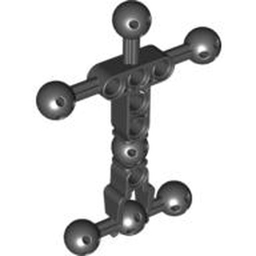 LEGO 90626 Hero Factory Torso, Small with 7 Ball Joint in Black - Authentic LEGO Part